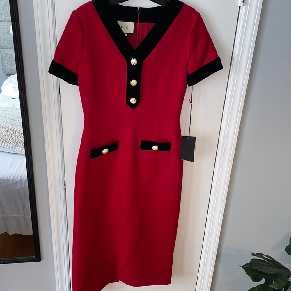 Fire Red GUCCI Dress